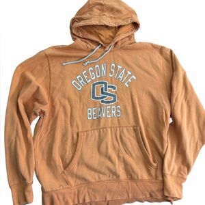 Vintage Oregon State Beavers Orange Hoodie Size 2XL Very Soft